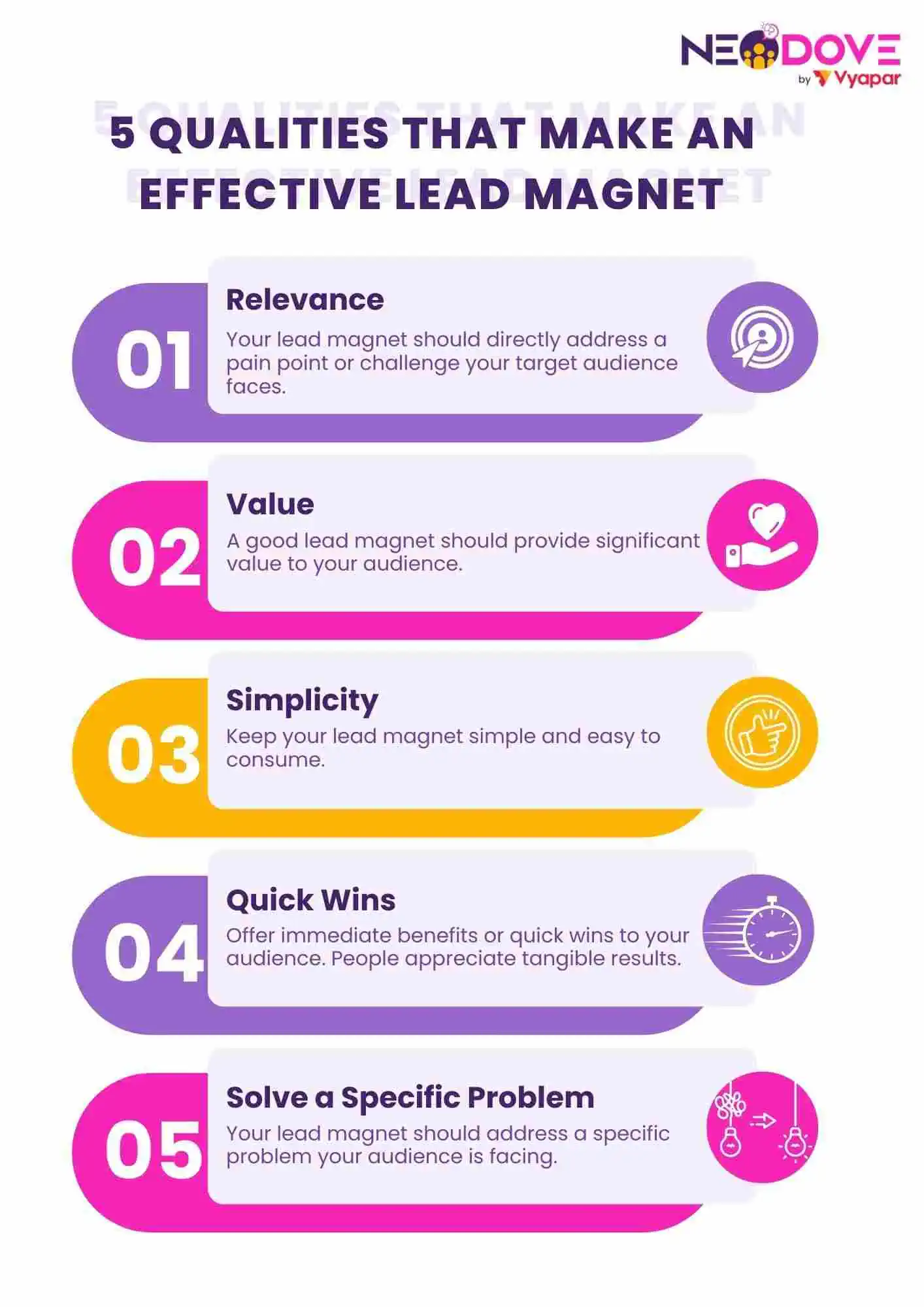 5 Qualities That Make An Effective Lead Magnet - Neodove