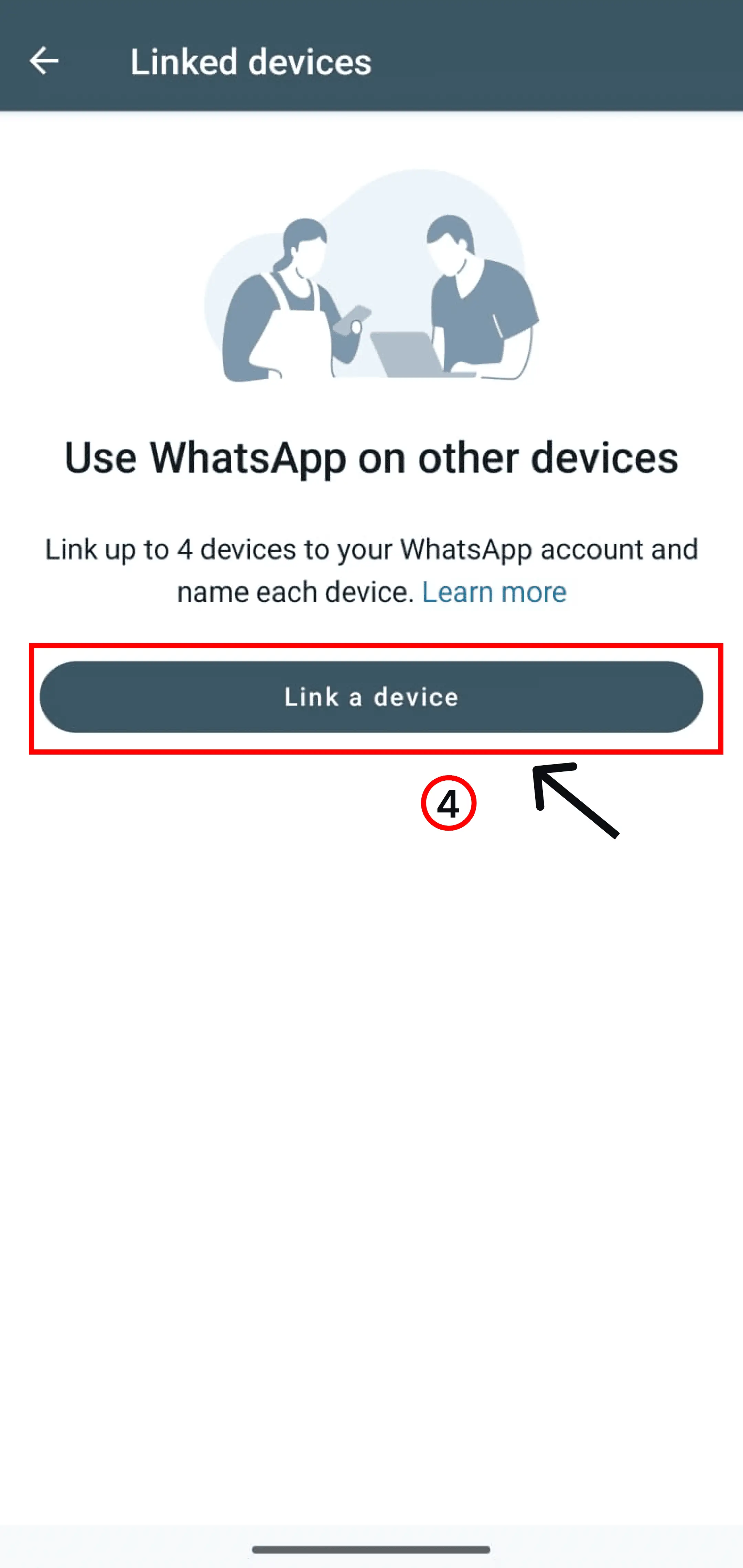 How To Add Multiple Users On The WhatsApp Business App - Step 4